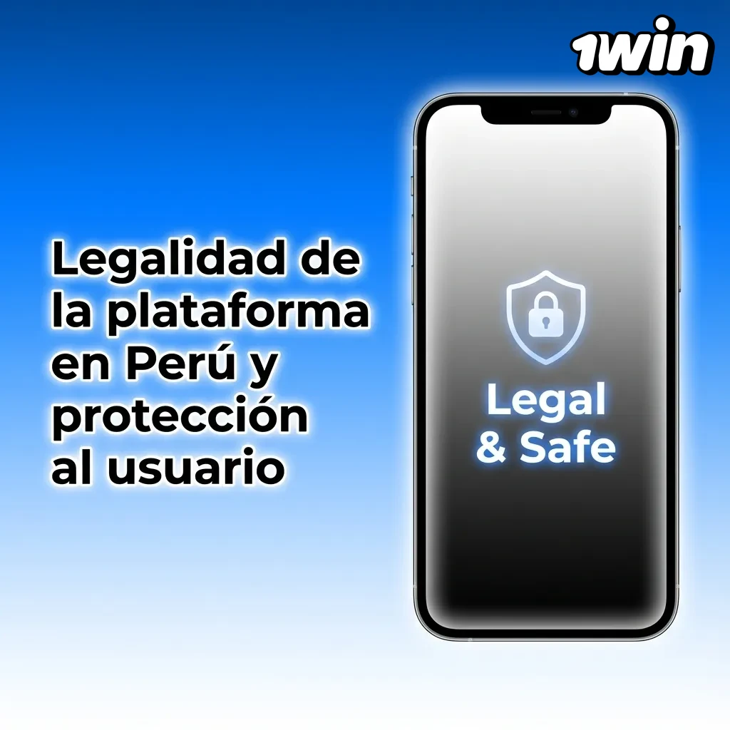 Ilustración sobre legalidad y protección al usuario en casino online para Perú, con licencia internacional y juego responsable