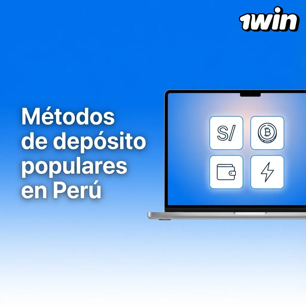 Ilustración de métodos de depósito en Perú: Yape, Plin, Kashio, Airtm, criptomonedas, bancos y efectivo.