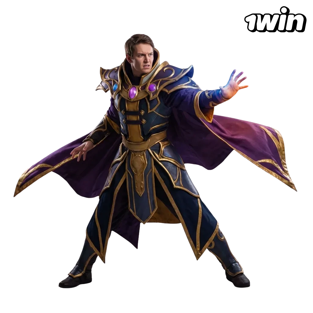 Jugador peruano apostando en partida de Dota 2 en línea en 1win, con bonos y estadísticas en pantalla