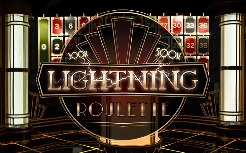 En el juego Lightning Roulette hay disponibles altos índices de ganancia en 1win.