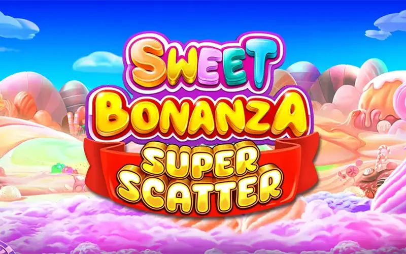 Prueba la popular tragaperras Sweet Bonanza Super Scatter en el casino 1win.