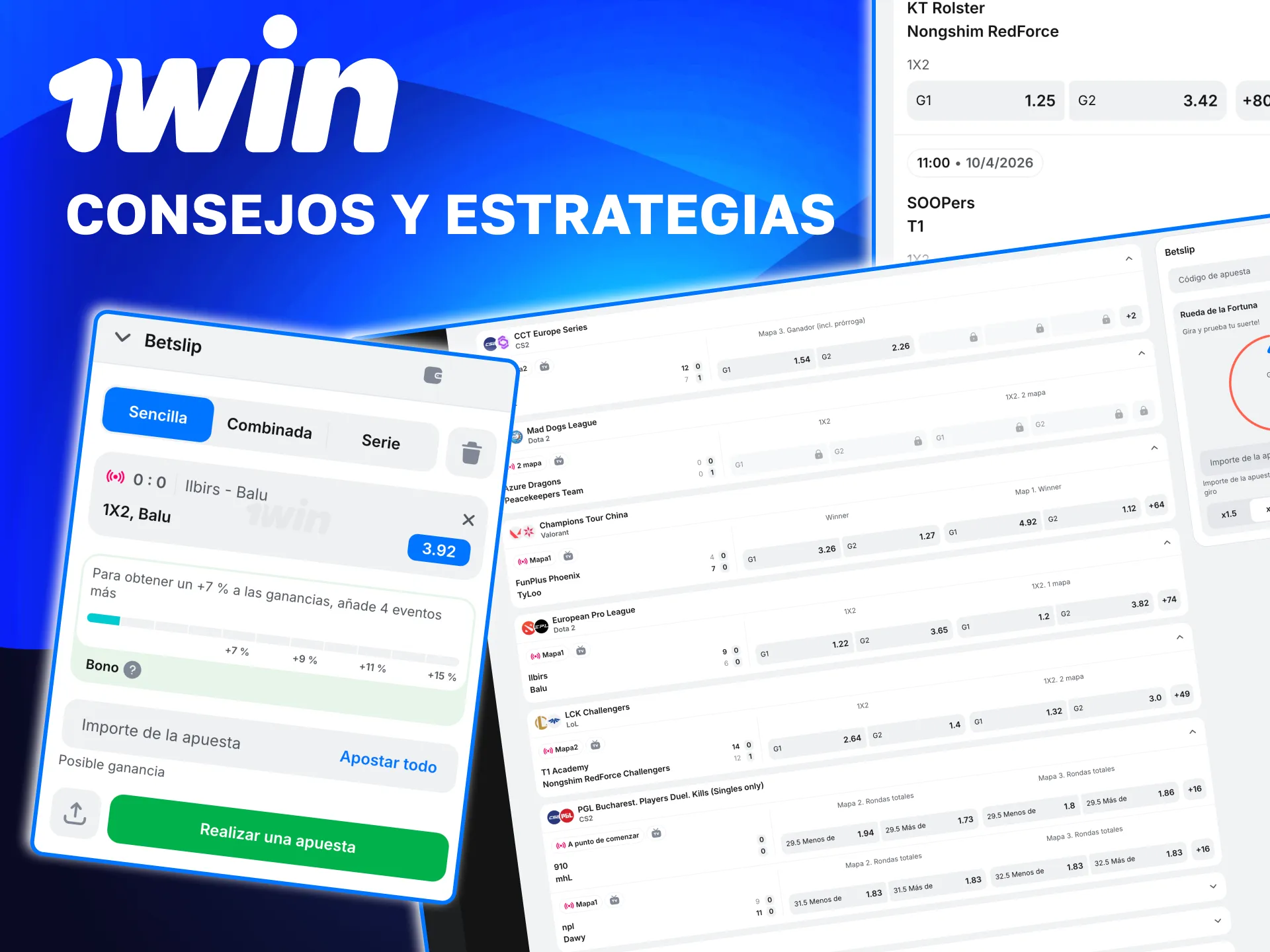 Consejos de apuestas en eSports en 1win con gestión de banca y análisis de cuotas.