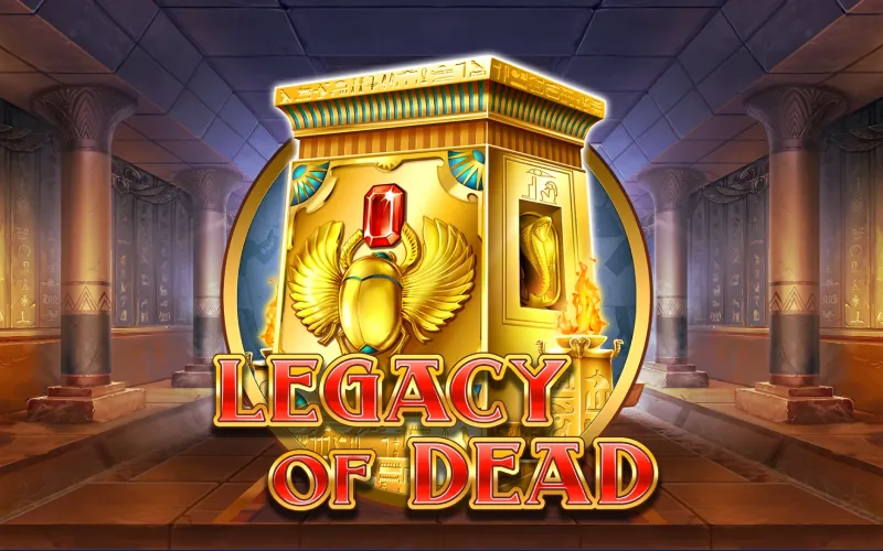 Tragamonedas online Legacy of Dead en 1win con experiencia arqueológica y premios épicos.