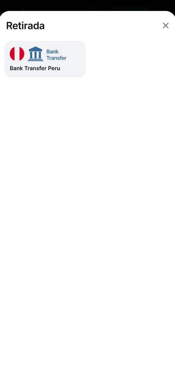 Selecciona método de retiro en 1win usando el mismo que tu último depósito.