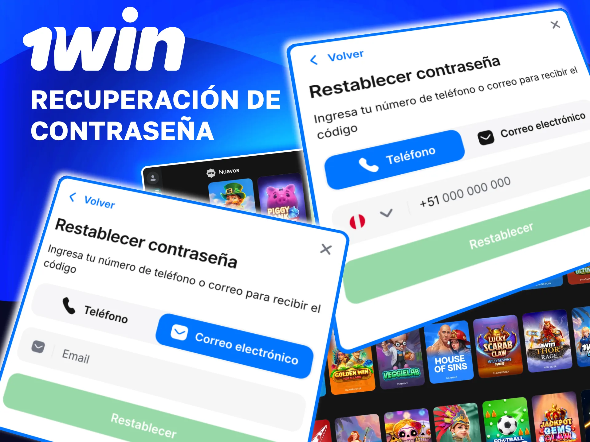Restablece acceso a cuenta 1win con enlace de recuperación seguro.