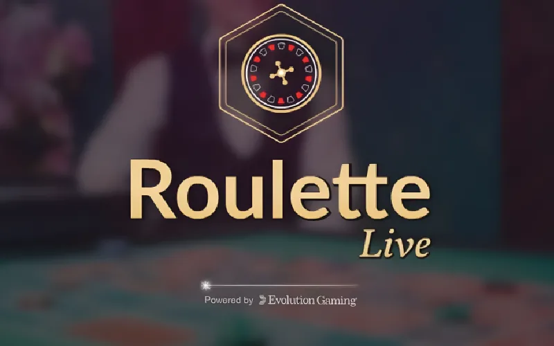 Ruleta en vivo clásica en 1win con crupier y cámara HD.